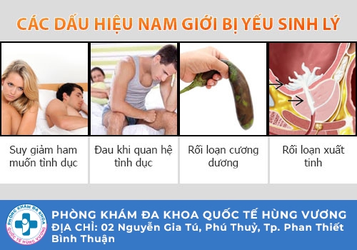 Yếu sinh lý ở nam giới là bệnh gì?
