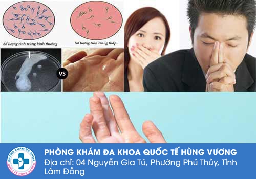 Tinh dịch xuất ít, như nước lã, nước vo gạo, mùi hôi? Là biểu hiện của tinh trùng loãng