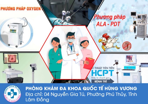 Phòng Khám Nam Khoa Phòng Khám Đa Khoa Quốc Tế Hùng Vương chuyên áp dụng các phương pháp hiện đại vào điều trị bệnh