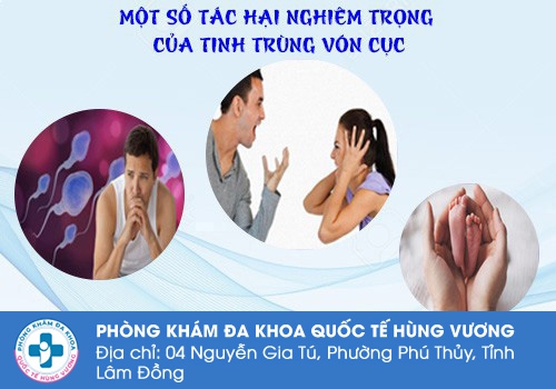 Một số tác hại nghiêm trọng của tinh trùng vón cục đối với nam giới