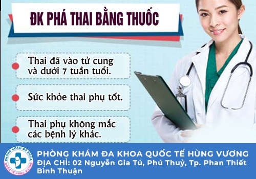 Điều kiện áp dụng thuốc phá thai là gì?