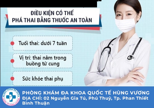 Điều kiện áp dụng phá thai bằng thuốc là gì?