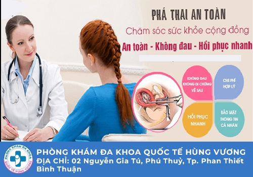 Phòng khám phá thai an toàn tại Bình Thuận