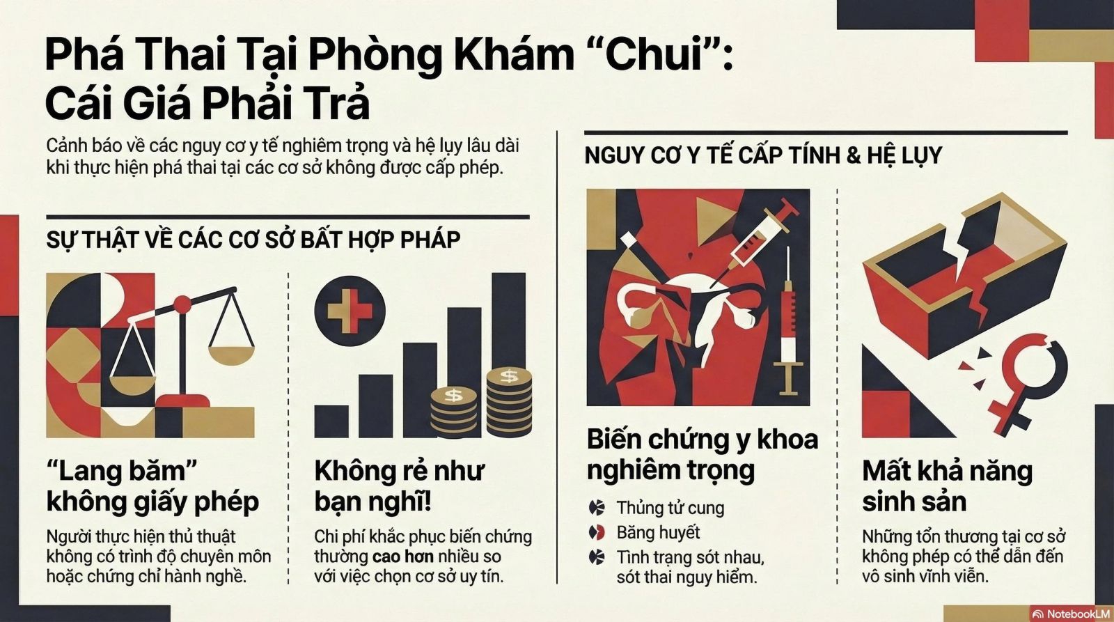 Nên lựa chọn cơ sở y tế chuyên khoa để đảm bảo an toàn.