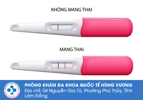 Vì sao que thử thai lúc 1 vạch lúc 2 vạch?