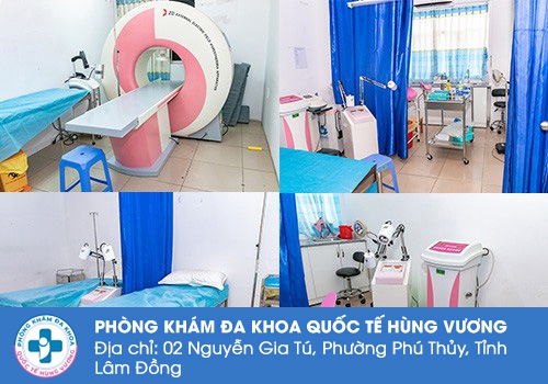 Phòng Khám Đa Khoa Quốc Tế Hùng Vương sở hữu cơ sở vật chất hiện đại.