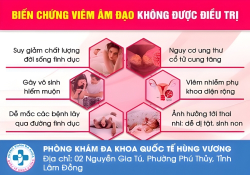 Biến chứng của bệnh viêm âm đạo nếu không điều trị.