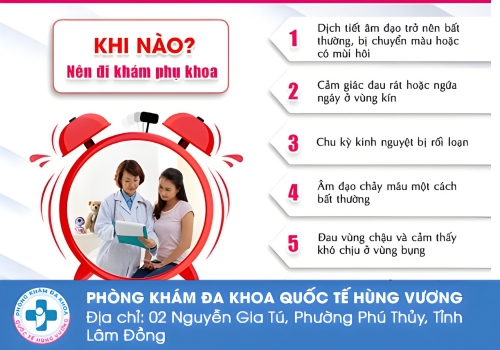 Khi nào nên thăm khám phụ khoa?