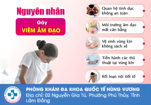 Các nguyên nhân gây viêm âm đạo thường gặp.