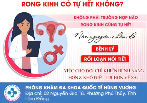 Rong kinh không thể tự hết nếu không điều trị.