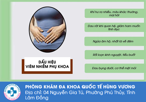 Chua âm đạo do viêm phụ khoa