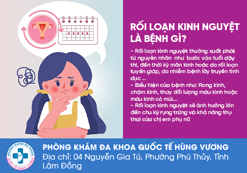 Trễ kinh do mắc các bệnh nội tiết