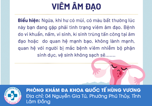 Trễ kinh do mắc bệnh phụ khoa