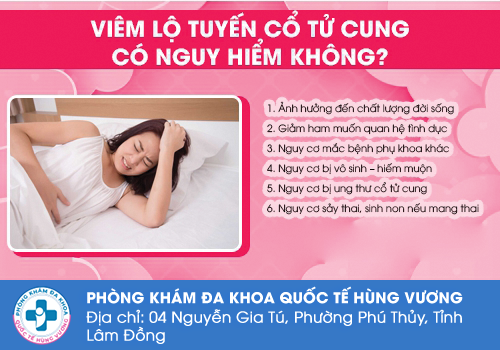Tác hại của viêm lộ tuyến cổ tử cung