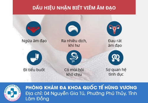 Nổi mụn nước vùng kín do bệnh phụ khoa