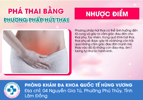Nhược điểm của phương pháp nạo hút thai